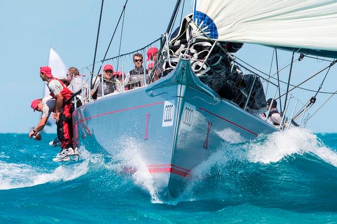 NANOQ with HRH Prince Frederik driving (sunglasses no hat) – Audi Hamilton Island Race Week ©  Andrea Francolini Photography http://www.afrancolini.com/